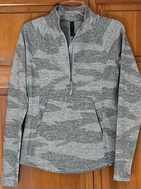 Kyodan sz  small 1/4 zip pullover sweatshirt pockets stretch hiking outdoors